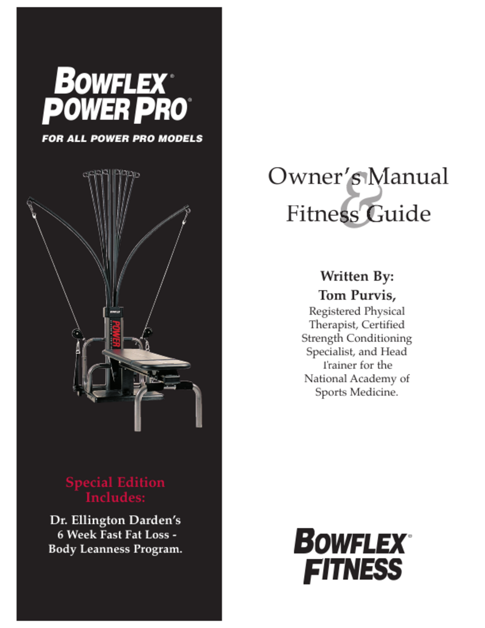 Bowflex Power Pro Owners Manual 2003 PDF download